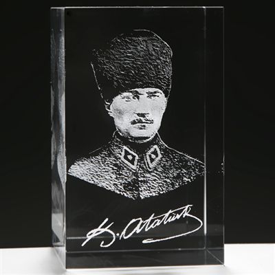 3D Askeri Kalpaklı Atatürk - 1