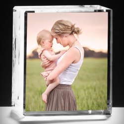 Kişiye Özel Kristal 70x60x40 Renkli - 